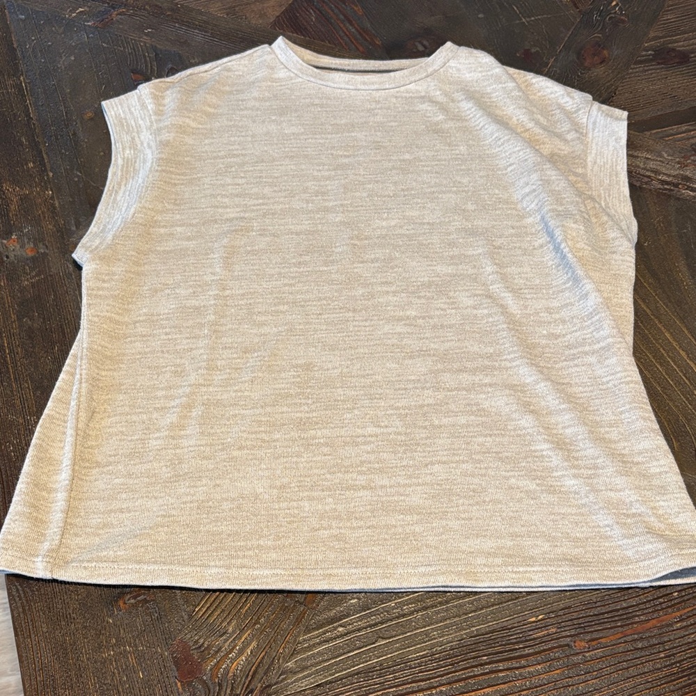 SHEIN Heather Gray Short Sleeve Tee